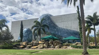 The Dalí Museum in St. Petersburg, Florida, with its geodesic glass dome